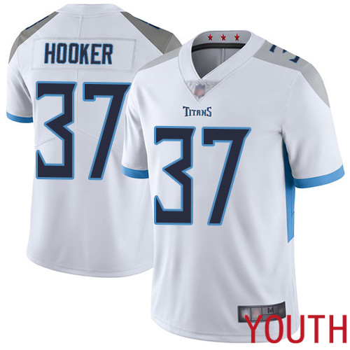 Tennessee Titans Limited White Youth Amani Hooker Road Jersey NFL Football #37 Vapor Untouchable